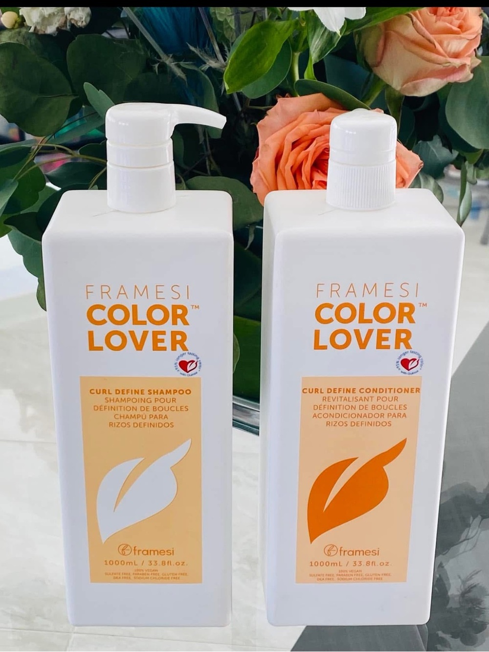 Framesi Color Lover Curl Define Shampoo and Conditioner